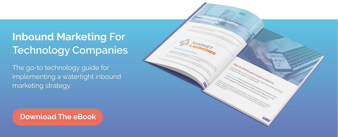 Inbound Marketing For Technology Companies CTA In-line