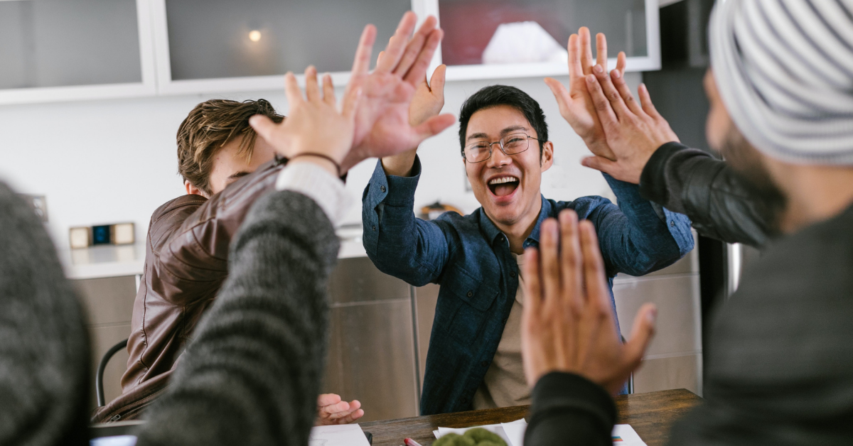 Success for a marketing team (Photo by RODNAE Productions from Pexels)