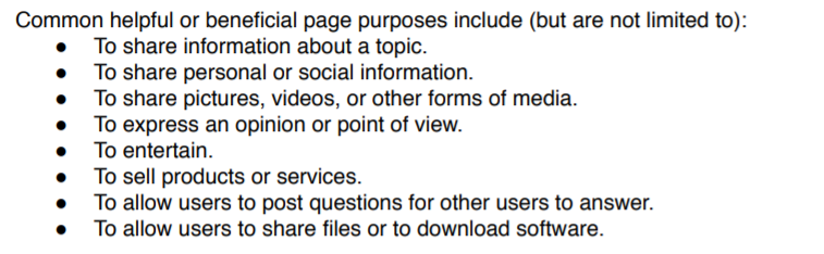 Google's Search Rater Guidelines, Page 9